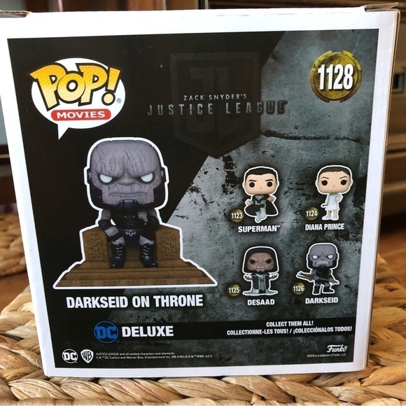 Funko Pop DC: Justice League, Darseid on throne Deluxe figure #1128 - Picture 3 of 4